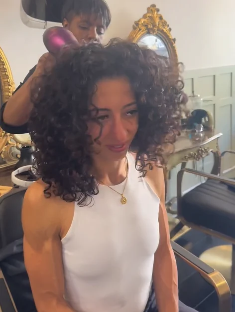 curly hair London hair salon